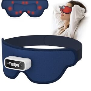 Youngee Heated Eye Massager - Navy Blue